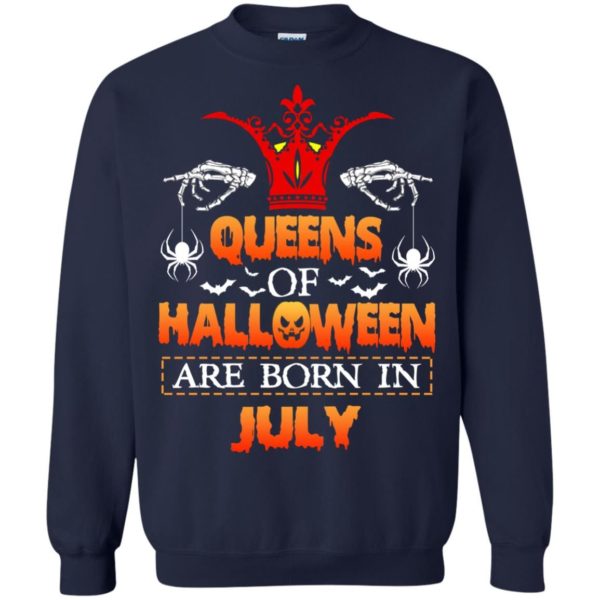 image 1032 600x600 - Queens of Halloween are born in July shirt, tank top, hoodie