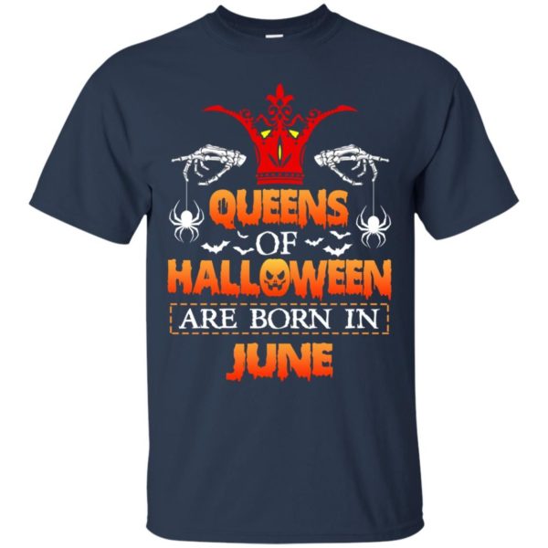 image 1039 600x600 - Queens of Halloween are born in June shirt, tank top, hoodie