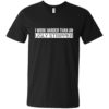 982 Anvil Men's Printed V-Neck T-Shirt