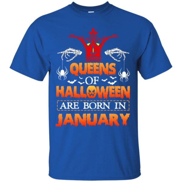 image 1103 600x600 - Queens of Halloween are born in January shirt, tank top, hoodie