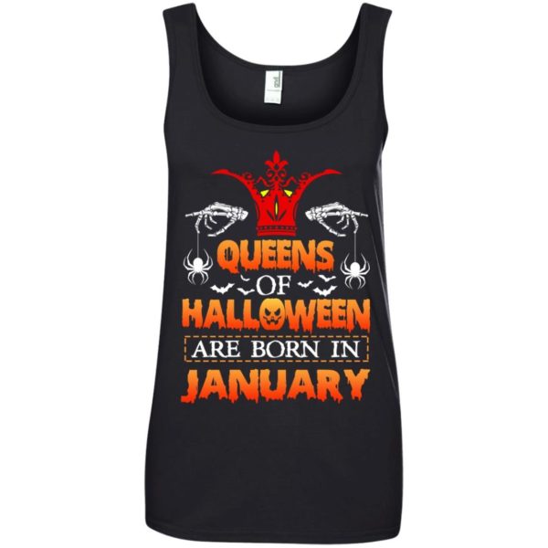 image 1111 600x600 - Queens of Halloween are born in January shirt, tank top, hoodie