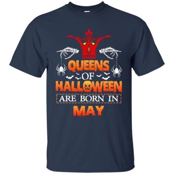 image 1130 600x600 - Queens of Halloween are born in May shirt, tank top, hoodie