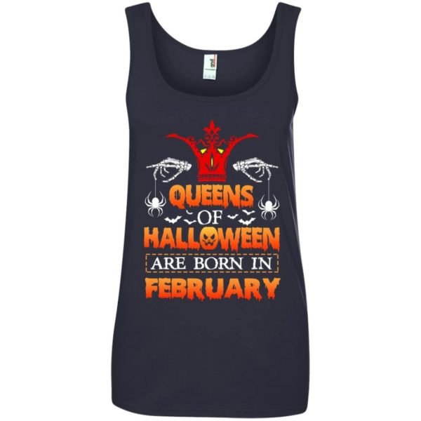image 1177 600x600 - Queens of Halloween are born in February shirt, tank top, hoodie