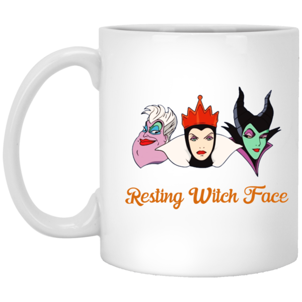 image 14 600x600 - Resting Witch Face mug: Funny mug for Halloween