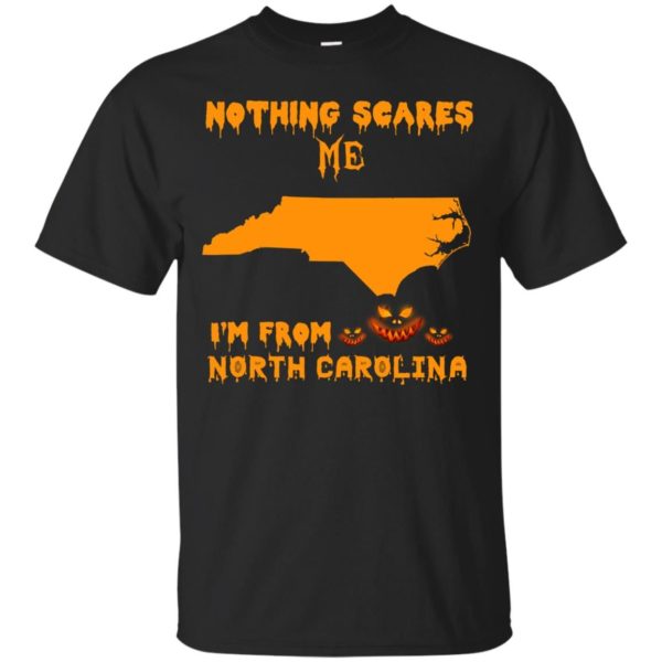 image 191 600x600 - Halloween: Nothing Scares Me I'm From North Carolina shirt, hoodie, tank