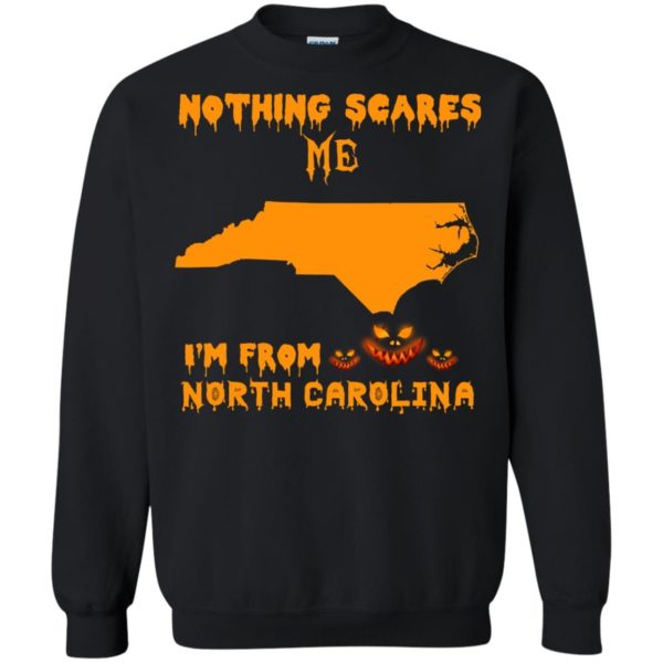image 198 600x600 - Halloween: Nothing Scares Me I'm From North Carolina shirt, hoodie, tank