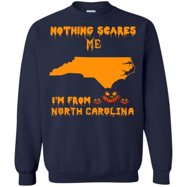 image 199 600x600 - Halloween: Nothing Scares Me I'm From North Carolina shirt, hoodie, tank