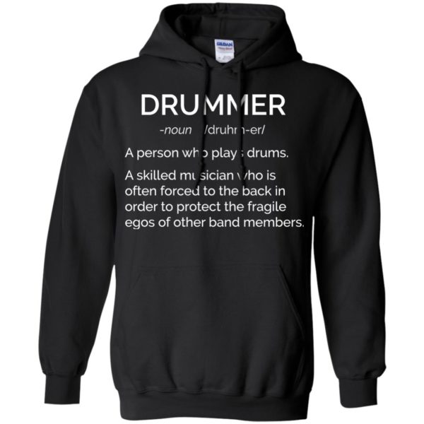 image 2380 600x600 - Drummer definition shirt: skilled musician often forced to the back