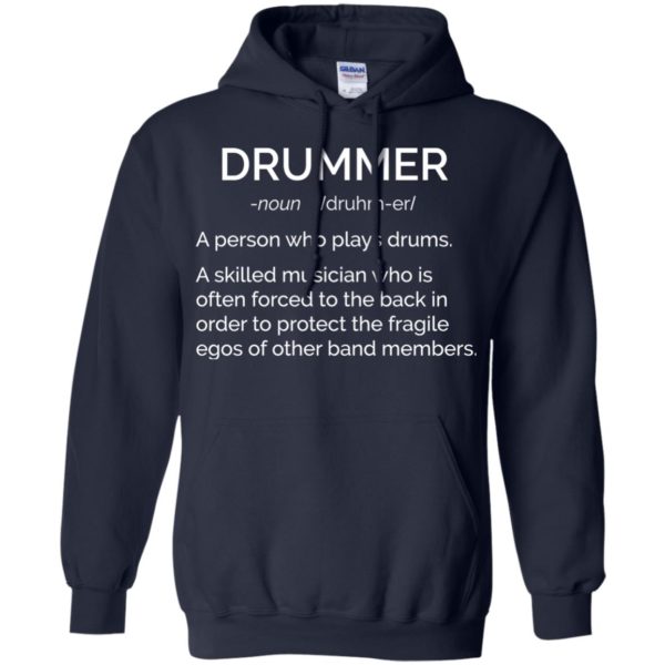 image 2381 600x600 - Drummer definition shirt: skilled musician often forced to the back