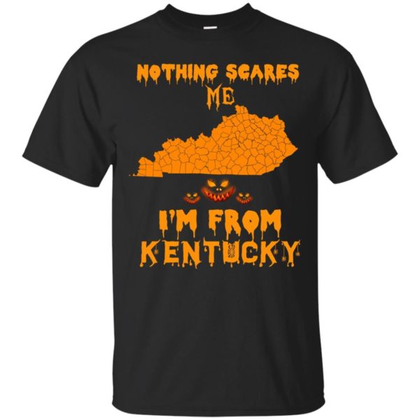 image 243 600x600 - Halloween: Nothing Scares Me I'm From Kentucky shirt, hoodie, tank