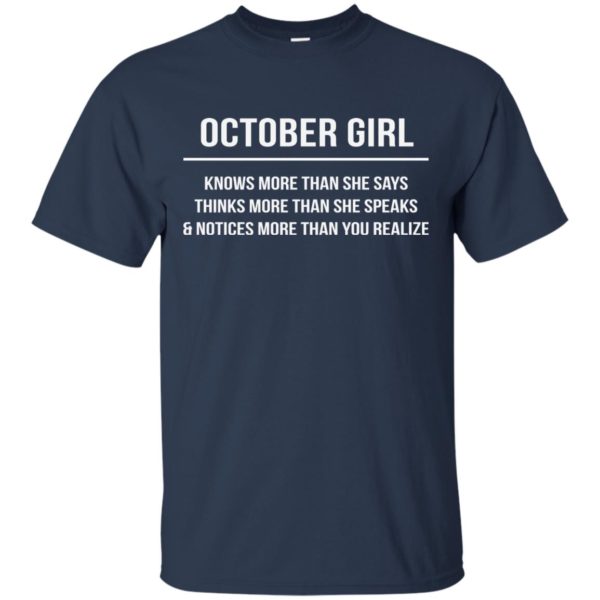 image 2530 600x600 - October girl knows more than she says shirt, tank top, hoodie