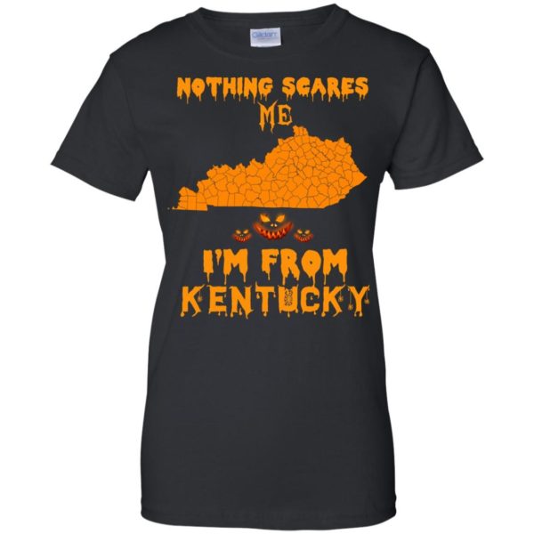 image 254 600x600 - Halloween: Nothing Scares Me I'm From Kentucky shirt, hoodie, tank