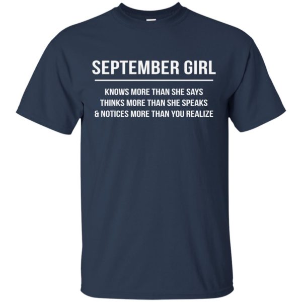 image 2542 600x600 - September girl knows more than she says shirt, tank top, hoodie
