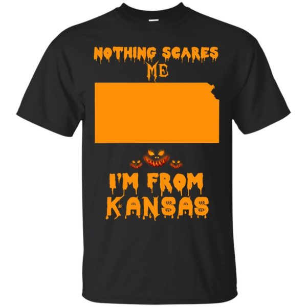 image 256 600x600 - Halloween: Nothing Scares Me I'm From Kansas shirt, hoodie, tank