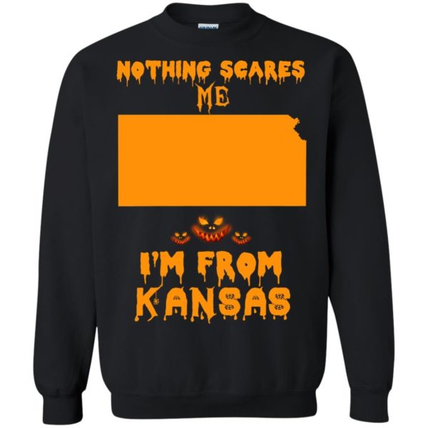 image 263 600x600 - Halloween: Nothing Scares Me I'm From Kansas shirt, hoodie, tank