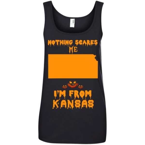 image 265 600x600 - Halloween: Nothing Scares Me I'm From Kansas shirt, hoodie, tank