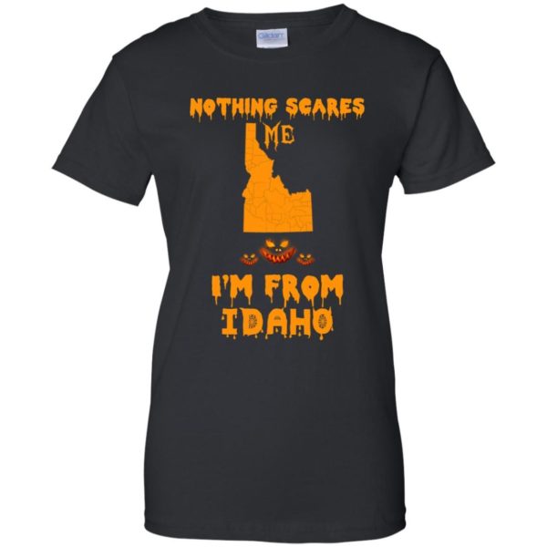 image 293 600x600 - Halloween: Nothing Scares Me I'm From Idaho shirt, hoodie, tank
