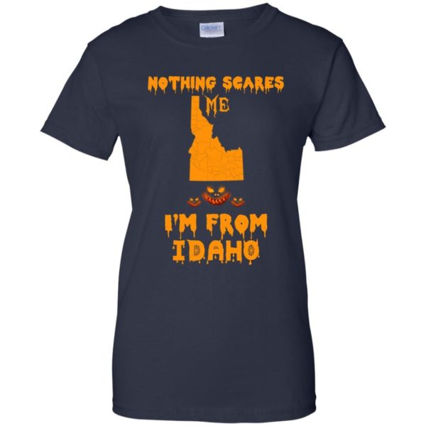 image 294 600x600 - Halloween: Nothing Scares Me I'm From Idaho shirt, hoodie, tank