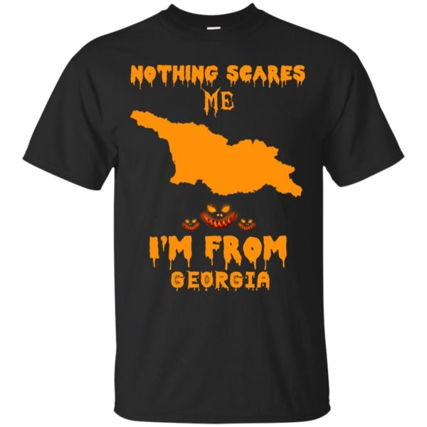 image 295 600x600 - Halloween: Nothing Scares Me I'm From Georgia shirt, hoodie, tank