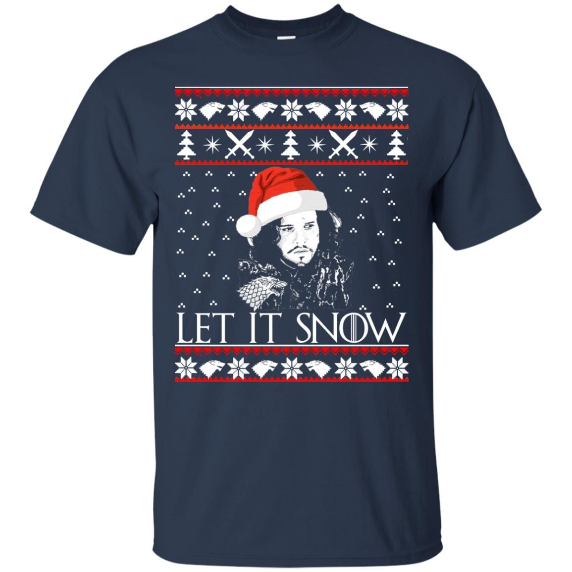 fun wear sweaters let it snow