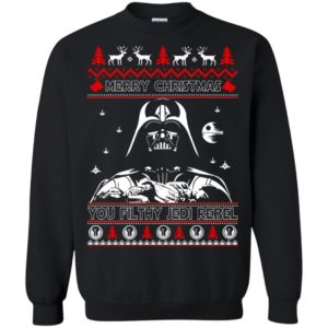 image 1788 300x300 - Darth Vader Merry Christmas You Filthy Jedi Rebel Ugly Sweater, Shirt