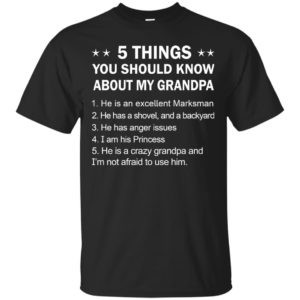 image 2324 300x300 - 5 Things You Should Know My Grandpa Shirt, Youth Shirt