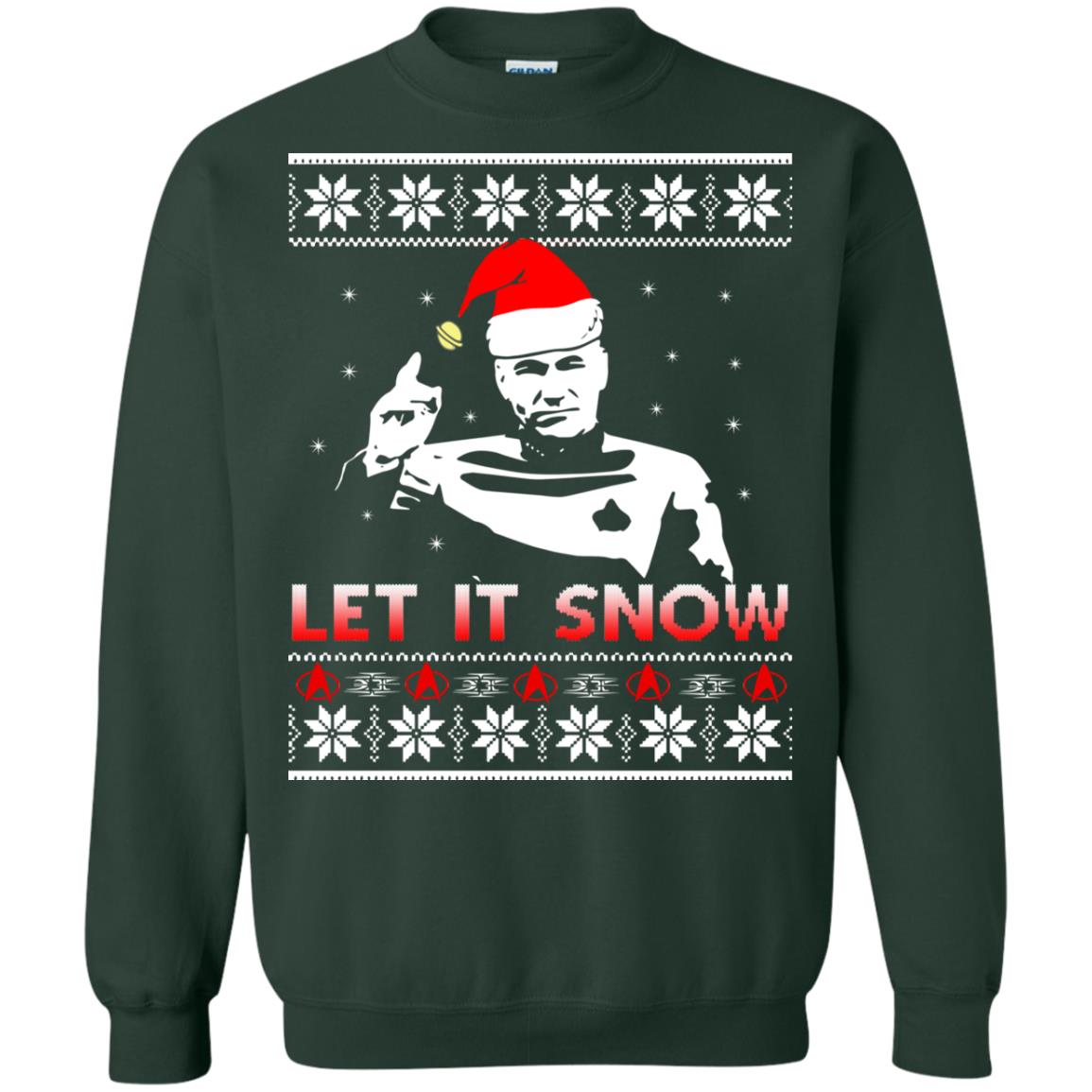 let it snow christmas sweater