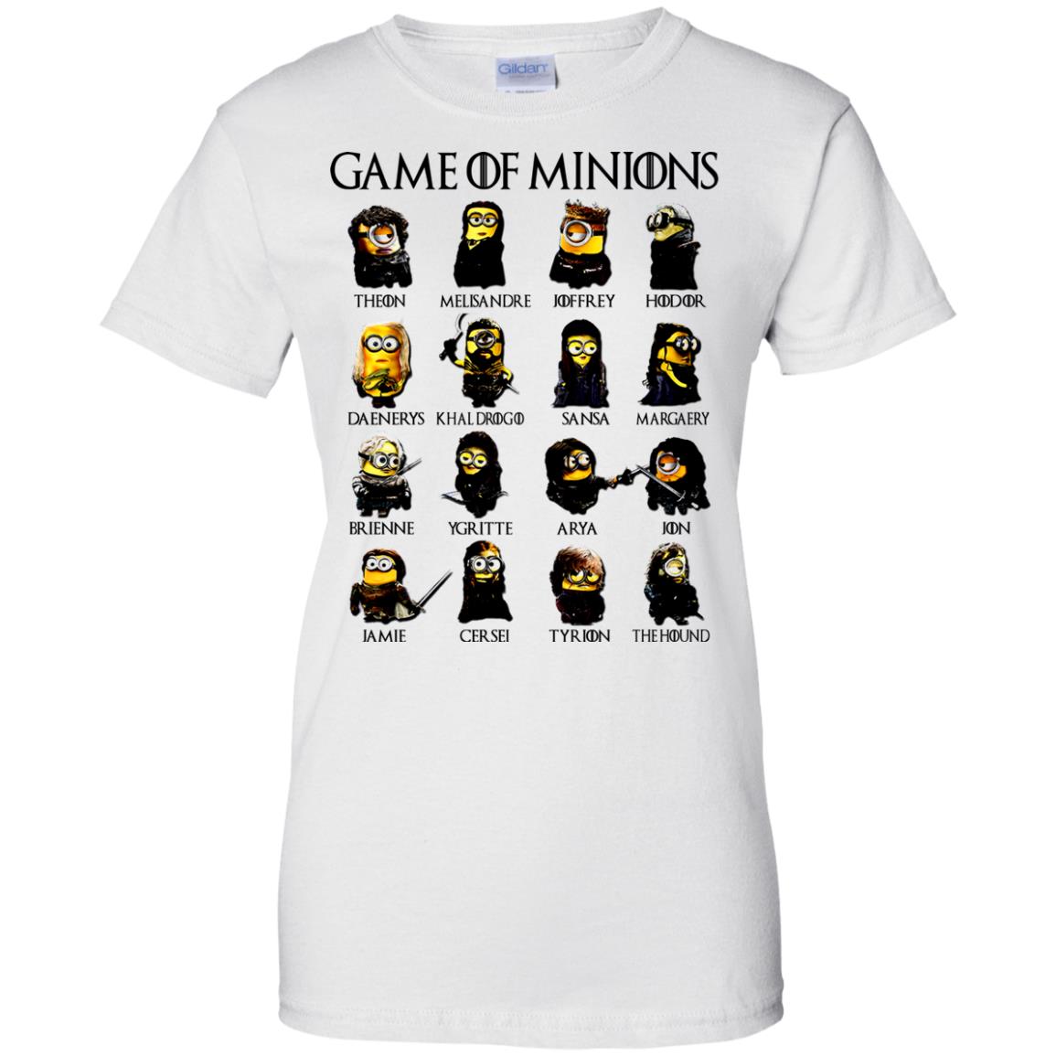 game of thrones minions t shirt