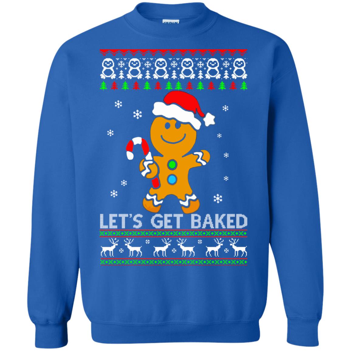 let's get baked gingerbread sweater