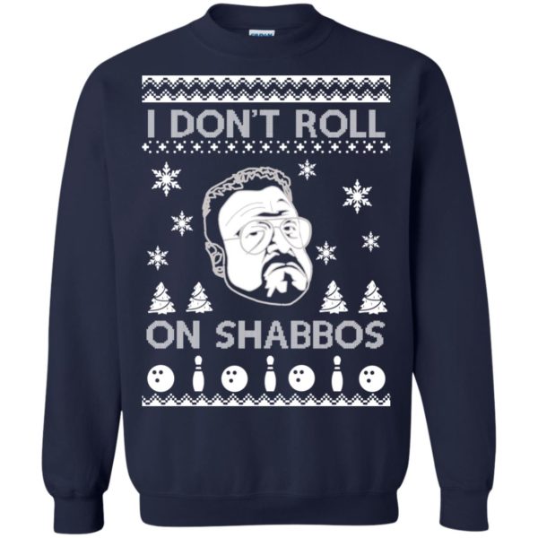image 1751 600x600 - Lebowski I Don't Roll On Shabbos Christmas Sweater, Shirt, Hoodie