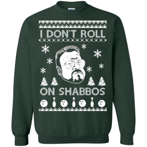 image 1753 600x600 - Lebowski I Don't Roll On Shabbos Christmas Sweater, Shirt, Hoodie