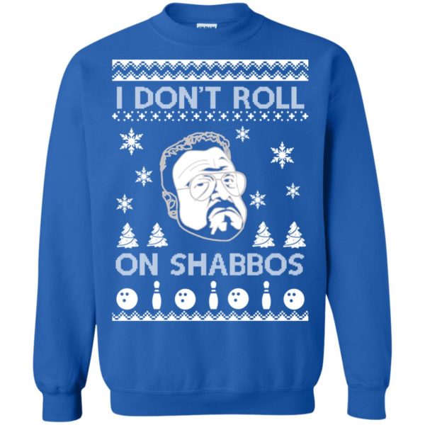 image 1754 600x600 - Lebowski I Don't Roll On Shabbos Christmas Sweater, Shirt, Hoodie