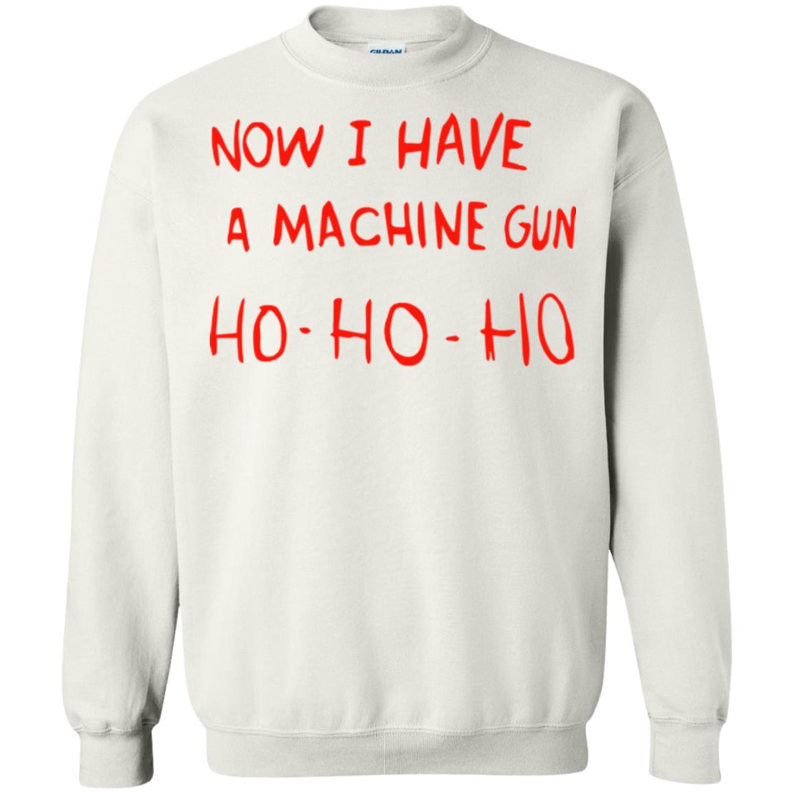 Die Hard Now I Have A Machine Gun Ho Ho Christmas Sweatshirt -