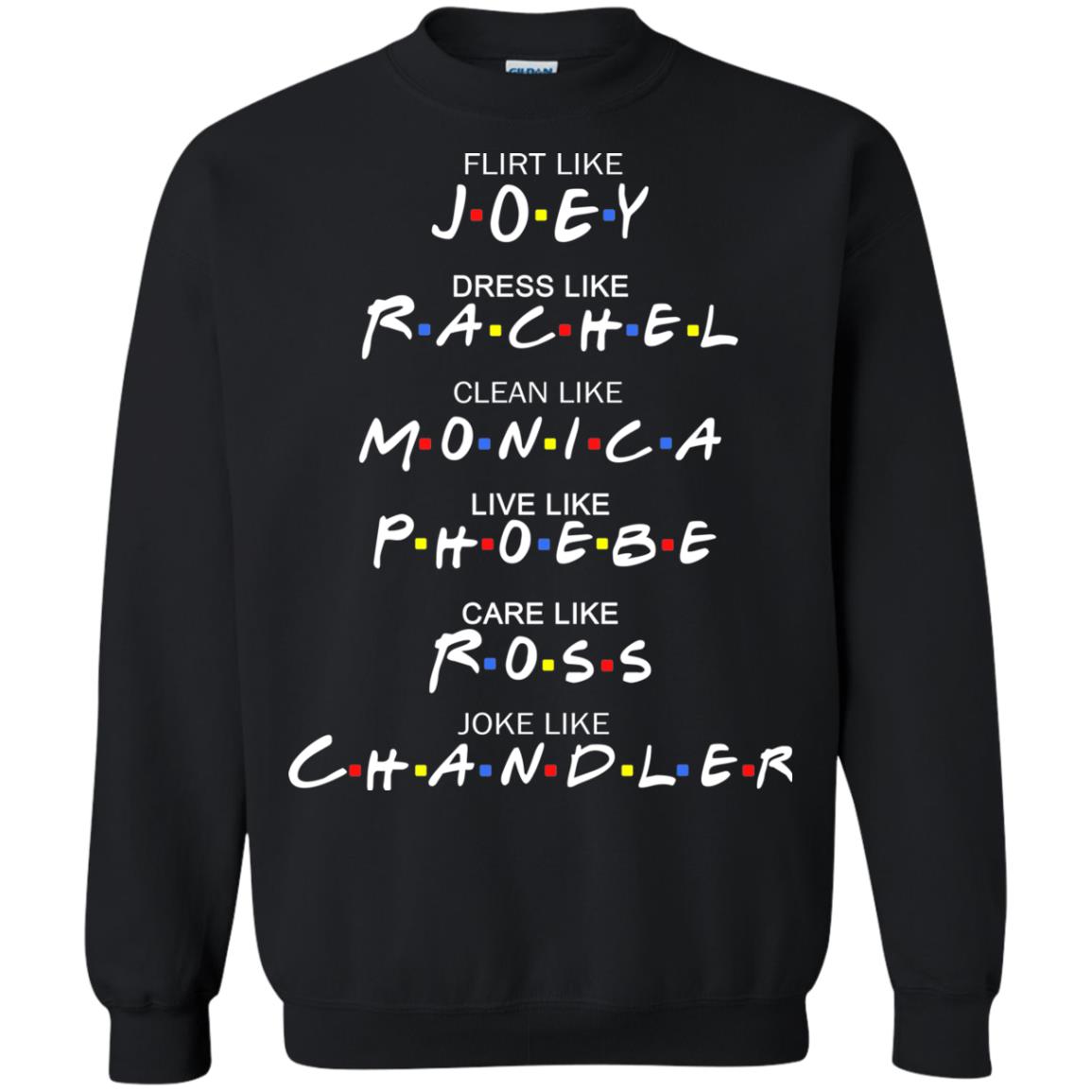 friends shirt flirt like joey