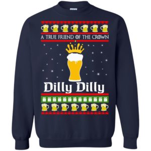 image 6325 300x300 - A True Friend Of The Crown Dilly Dilly Christmas Sweater, Hoodie