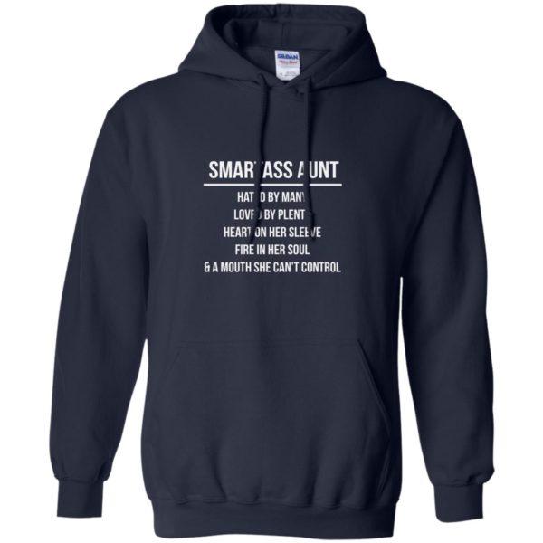 image 6924 600x600 - Smartass Aunt Hated By Many loved By Plenty Shirt, Tank