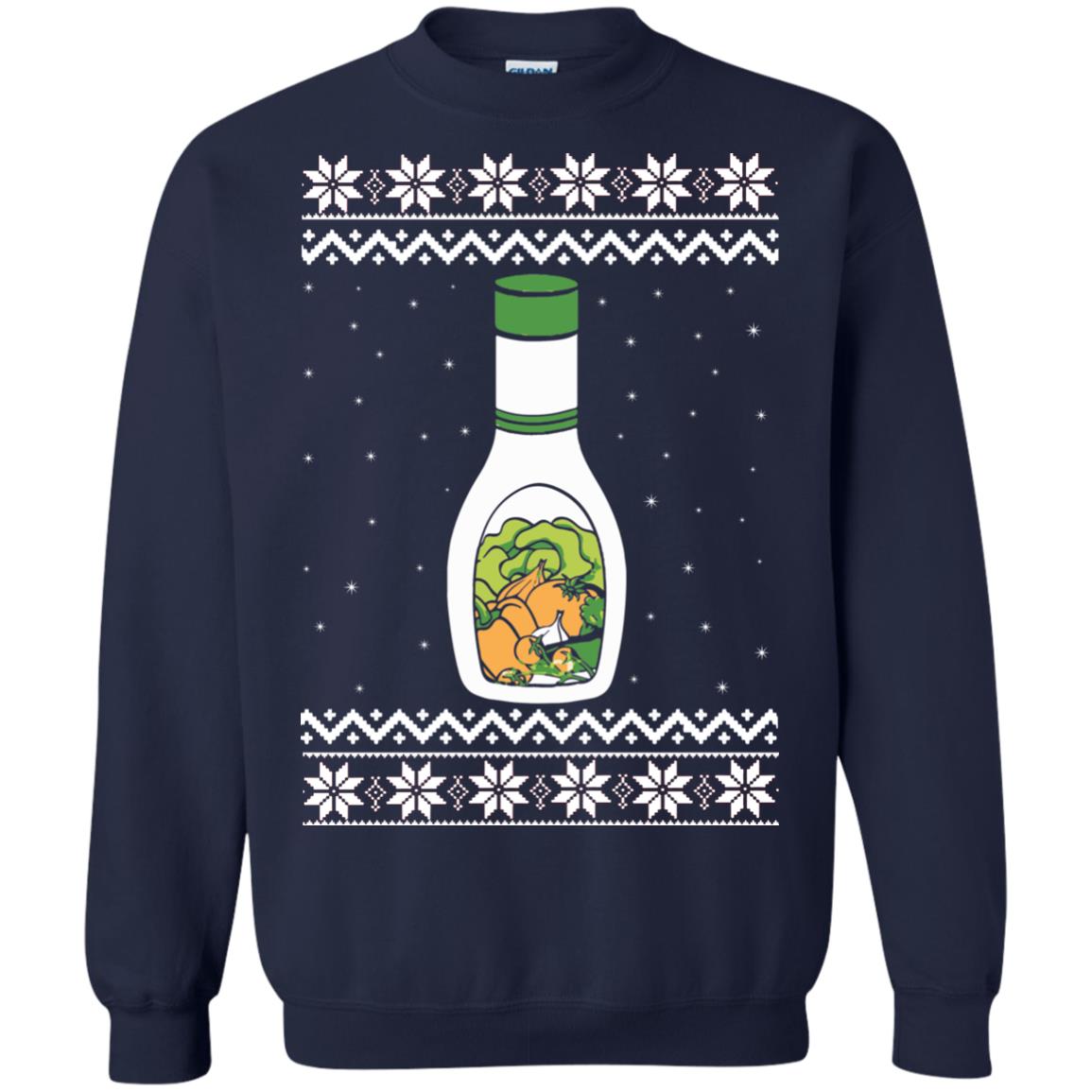 Ranch Dressing Christmas Sweater 