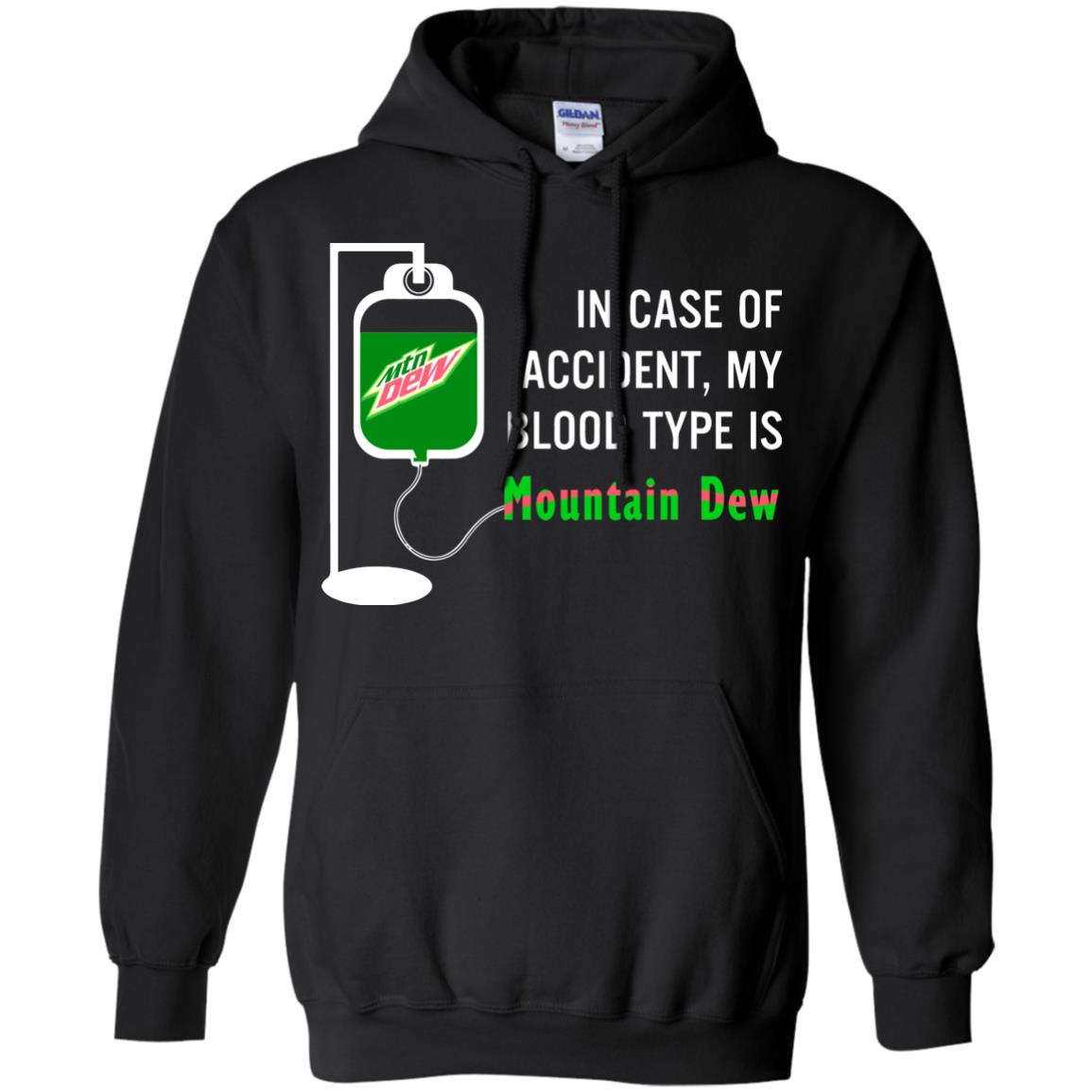 my blood type is mountain dew