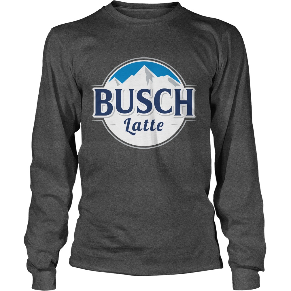 busch latte long sleeve shirt