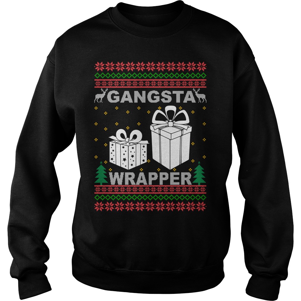 gangsta wrapper sweater