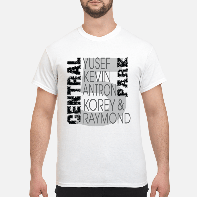 Central Park 5 Yusef Kevin Antron Korey And Raymond Shirt Rockatee
