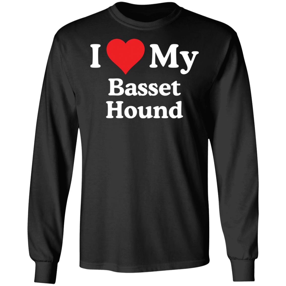 basset hound t shirt