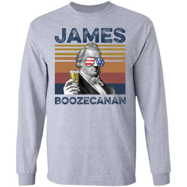 James Buchanan James Boozecanan 4th of July Independence shirt