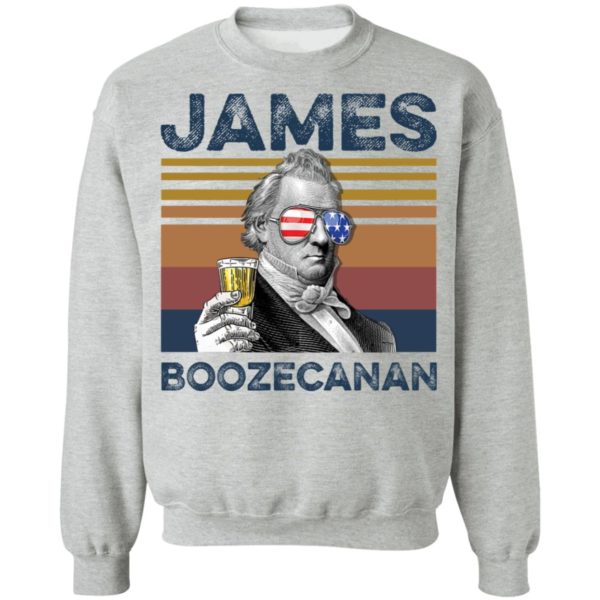 James Buchanan James Boozecanan 4th of July Independence shirt