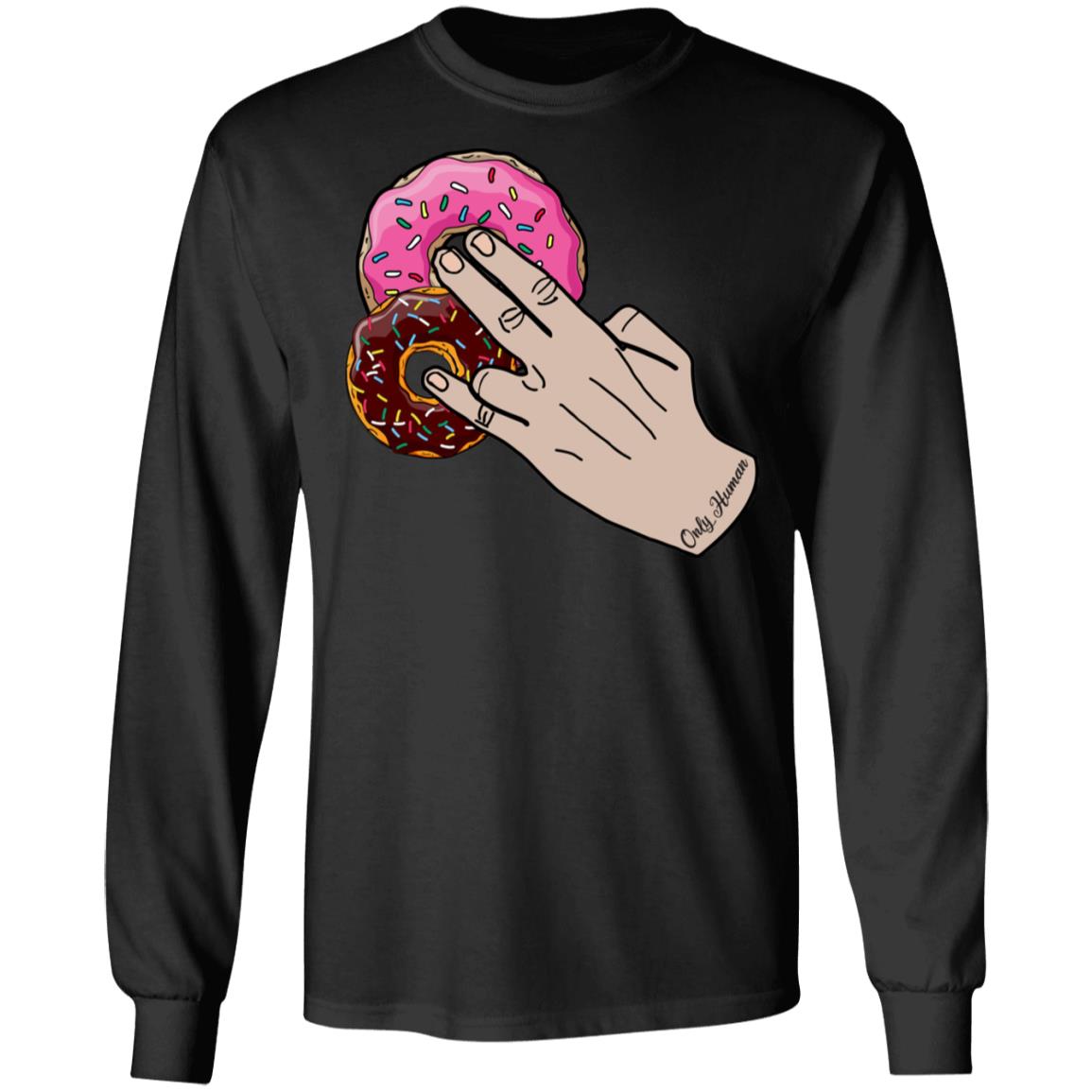 Dunkin’ Donuts only human shirt - Rockatee