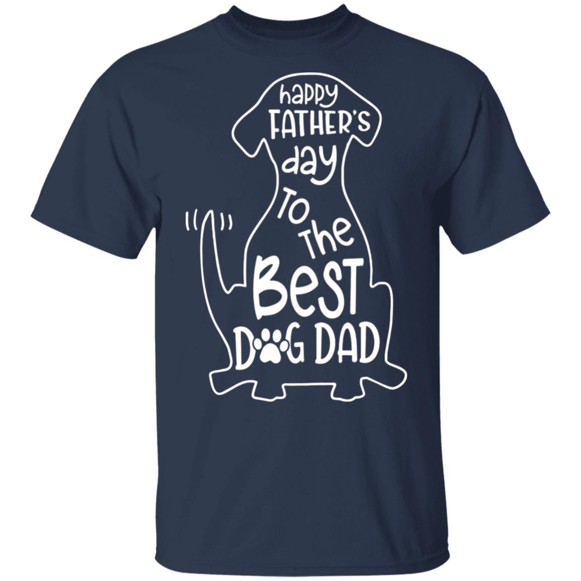 Download Happy father's day to the best dog dad shirt - Rockatee