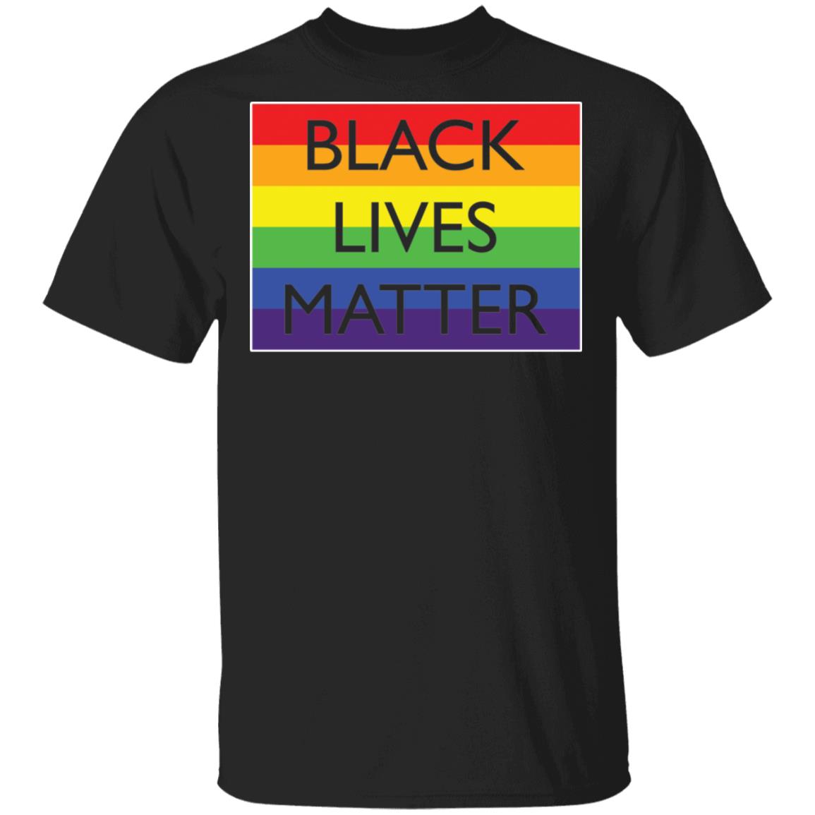 Black lives matter LGBT pride shirt - Rockatee