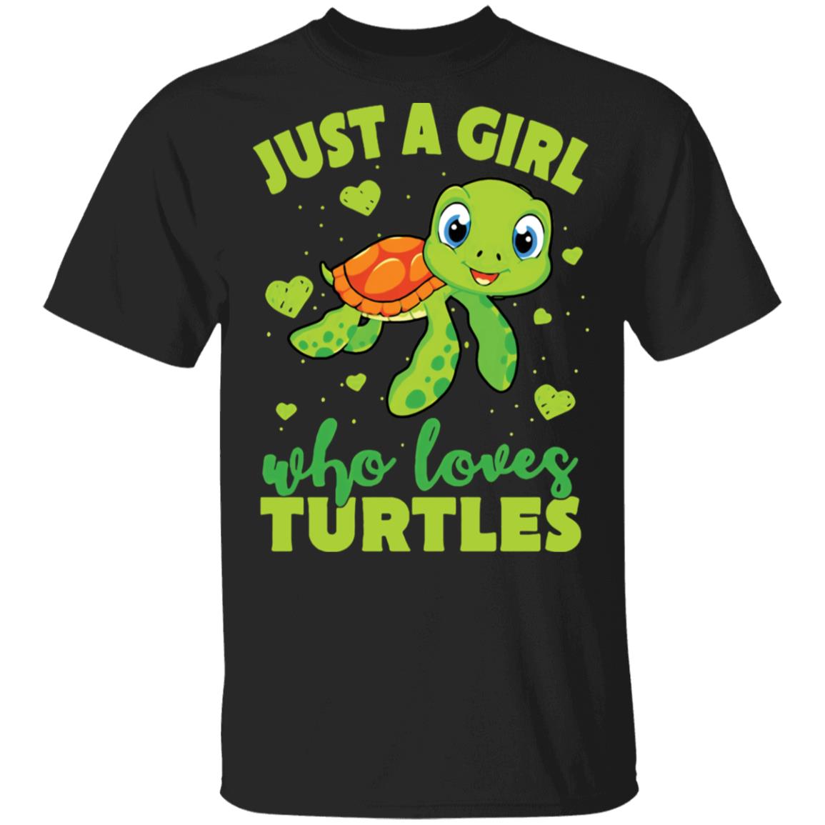 Just a girl who loves turtles shirt - Rockatee