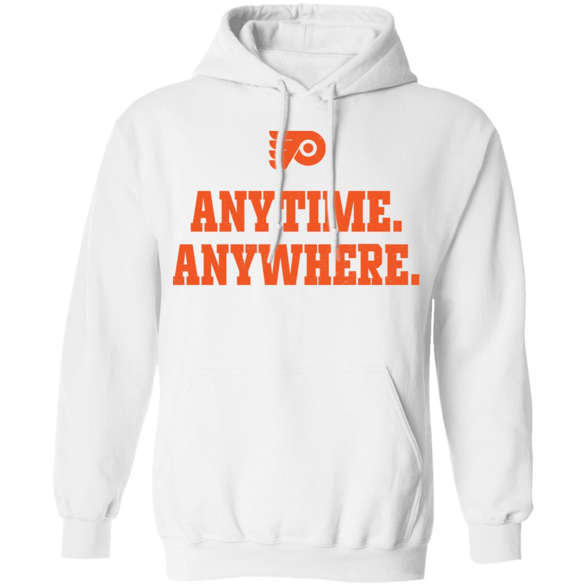 flyers anytime anywhere shirts