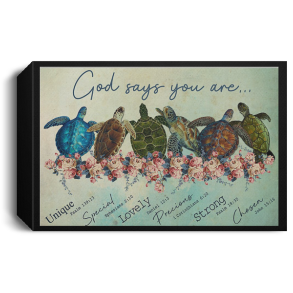 redirect 284 600x600 - God says you are turtle poster
